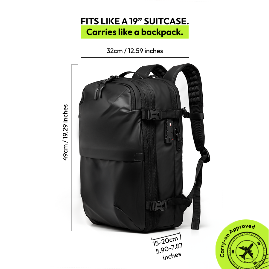 Atlas Vault • Vacuum Compression Backpack + Pump as a gift